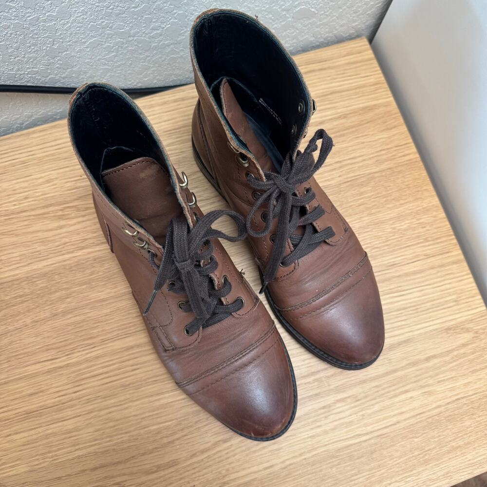 Thursday Boot Captain Brown Leather Boots - Picture 4 of 5